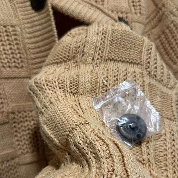 Compagnie Internationale Express Mustard Button-Up Cardigan - Picture 8 of 8